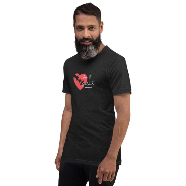 Love and Gratitude Short-sleeve t-shirt - Image 3