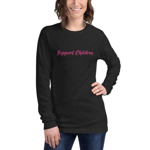 Support Children Long Sleeve Tee - Image 2